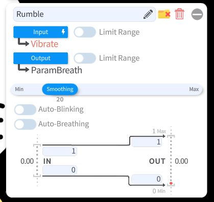 VTubeStudio parameter example